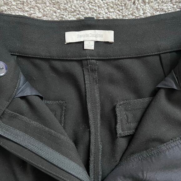 Favorite Daughter The Favorite Pant Pleated Black Trousers Wide Leg - Picture 8 of 10